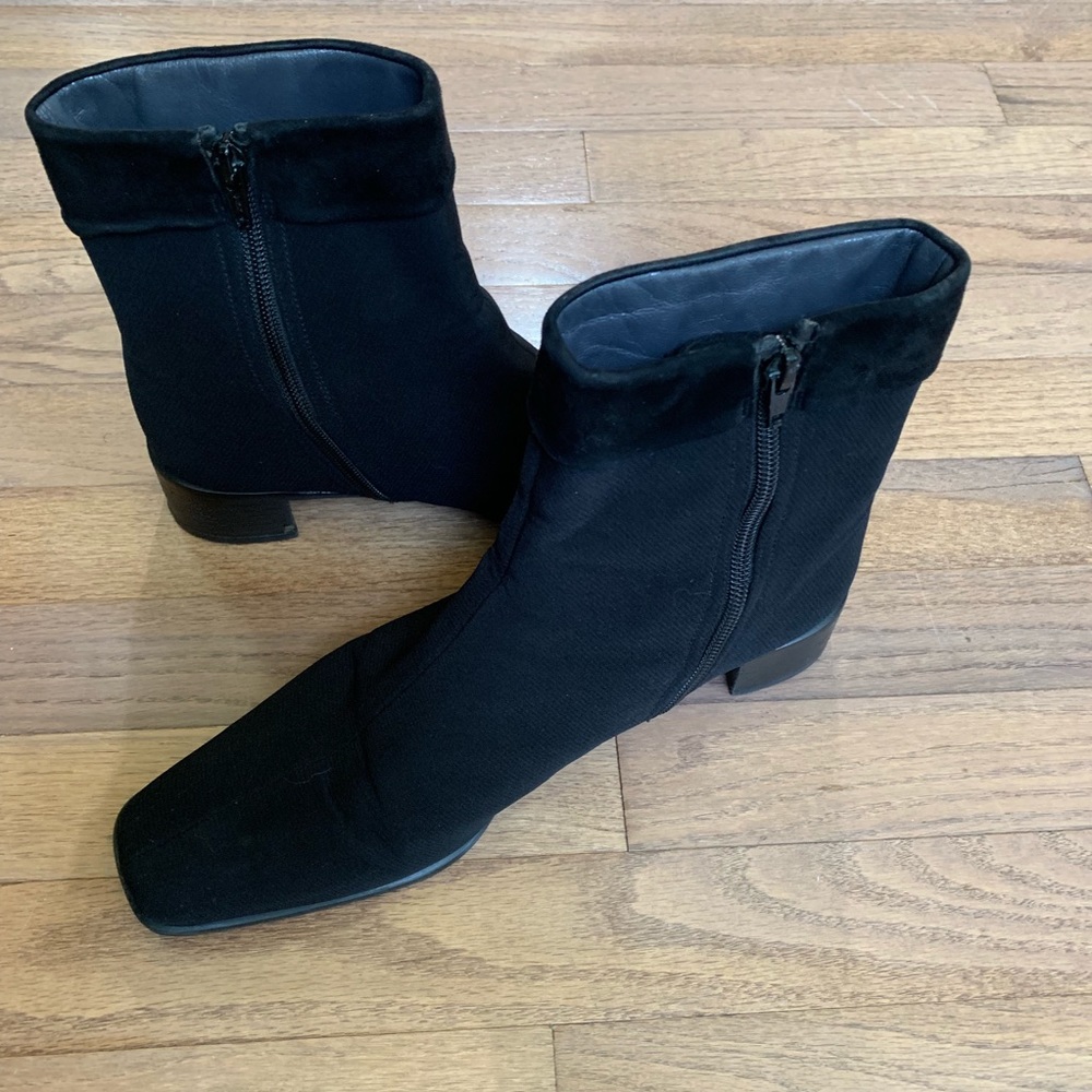 Stuart Weizman Gore-Tex Side Zipper Ankle Boots - image 1